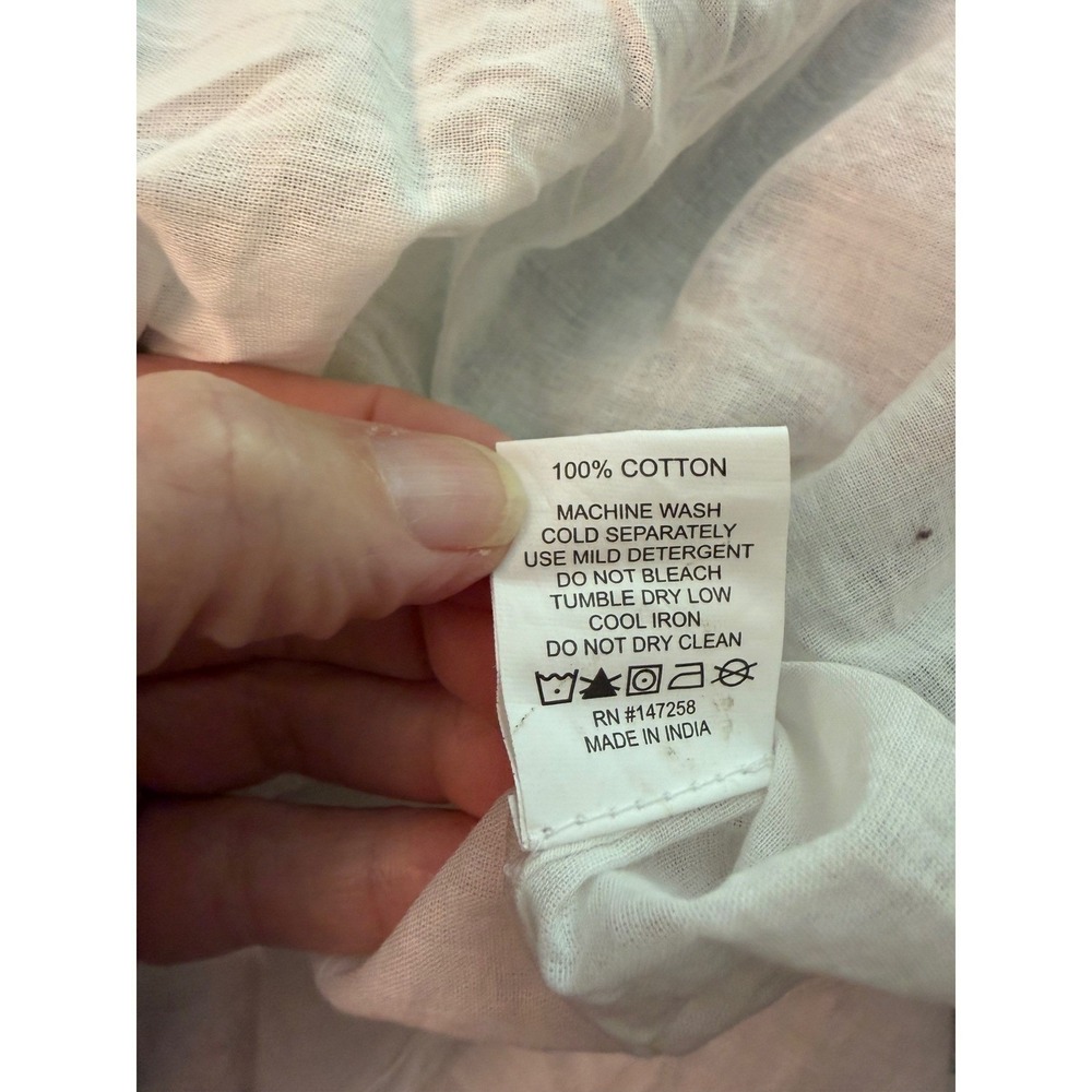 New Simply Southern Patchwork Tiered Maxi Dress Pink Teal Floral Large cottage - Picture 11 of 14
